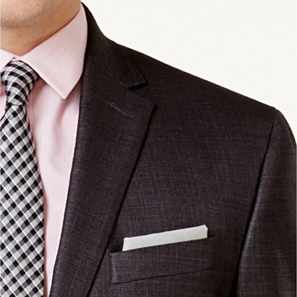 KENNETH COLE REACTION Suit Shiny Metal Color - Picture 4 of 12